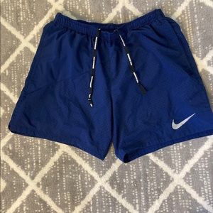 Nike Navy Running Shorts with Pockets